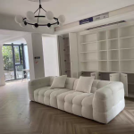 Michelin Boucle Sofa with Chaise photo review