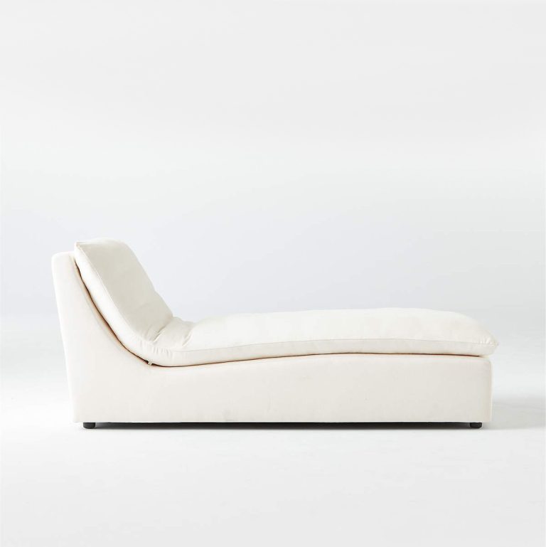Turn Ivory Chaise Lounge