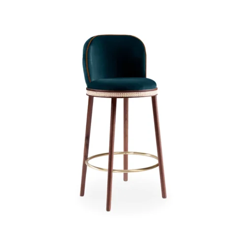 KuKu Wooden Barstool