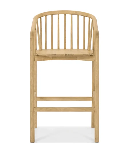 Theon Wood Barstool