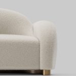 Curvao Boucle Sofa - Image 4