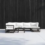 David Metal 7 Person Outdoor Seating - Image 2