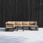 David Metal 7 Person Outdoor Seating - Image 4