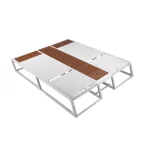Fifa Metal Double Outdoor Chaise - Image 10