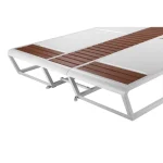 Fifa Metal Double Outdoor Chaise - Image 4