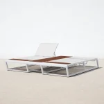 Fifa Metal Double Outdoor Chaise - Image 5