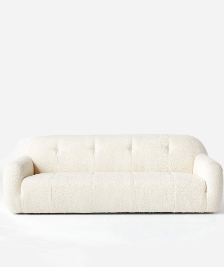 Brace Cream Boucle Sofa