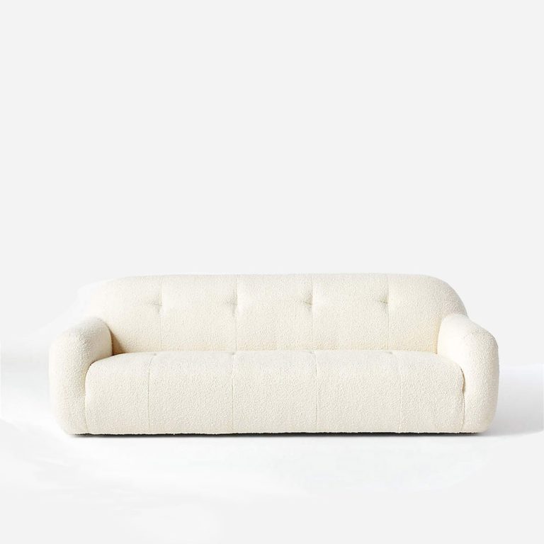Brace Cream Boucle Sofa