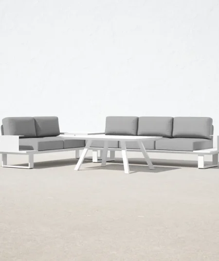 Ryan Metal 5 Person Outdoor Seating