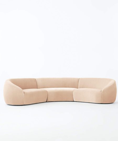 Roma 3-Piece Sectional Sofa