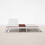 Fifa Metal Double Outdoor Chaise - Image 2