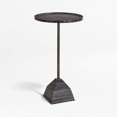 Round Marble High Table