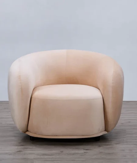 Curvo Armchair-Velvet