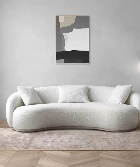 Acanva Curved Sofa