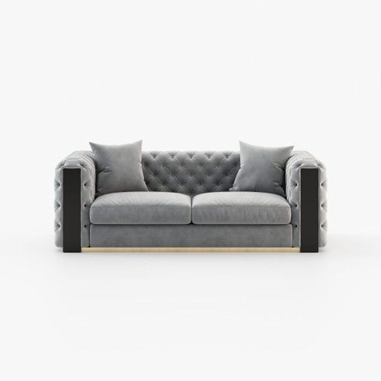 Light Grey Jean Sofa