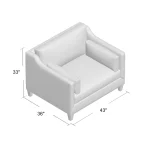 Jaime Armchair - Image 6