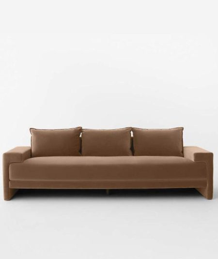 Camden Raye Velvet Sofa
