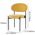 Carter Modern Dining Chairs - Image 3