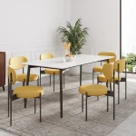 Carter Modern Dining Chairs - Image 6