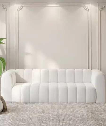 Emilly Velvet 3-Seater Sofa