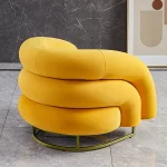 Ron Creative Velvet Accent Chair - Image 8