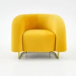 Ron Creative Velvet Accent Chair - Image 3
