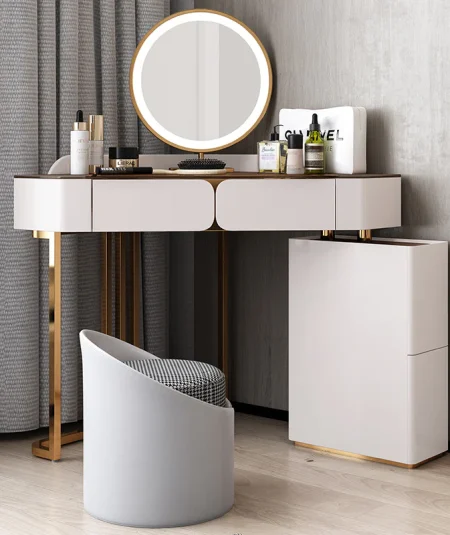 Formia Solid Wood Makeup Vanities