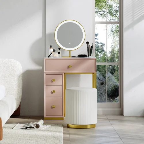 Charm Makeup Vanity Table Set