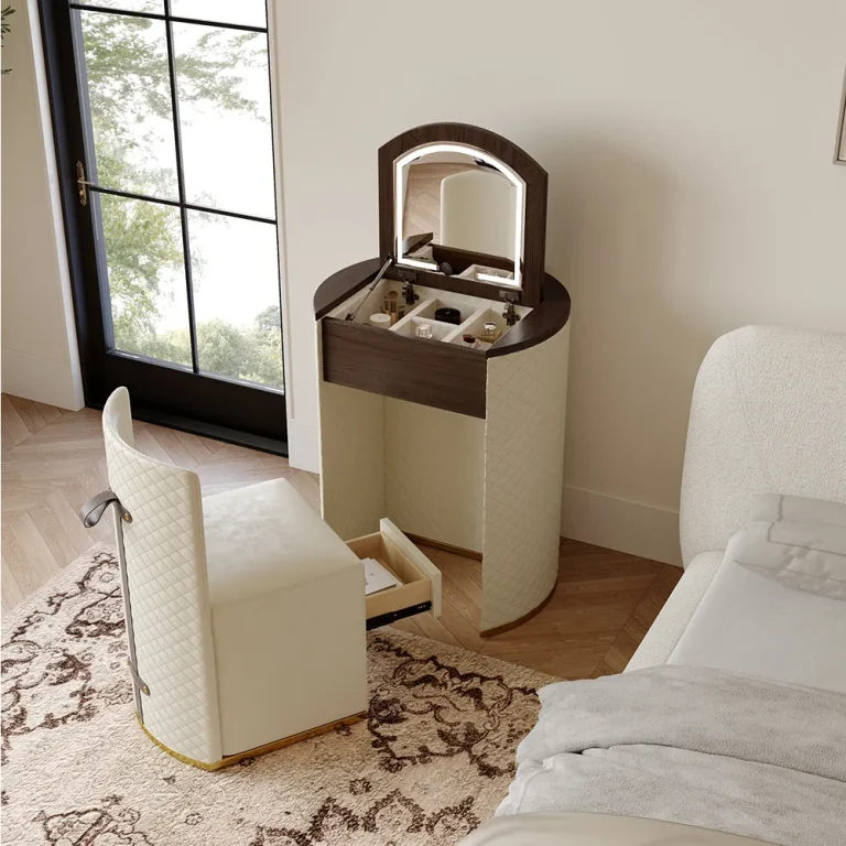 Classy Makeup Vanity Table Set