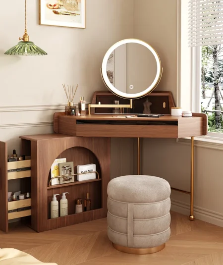 Contemporary Corner Vanity