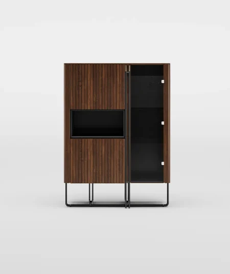 Fence Walnut Sideboard Buffet