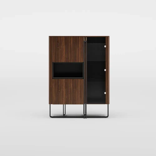 Fence Walnut Sideboard Buffet