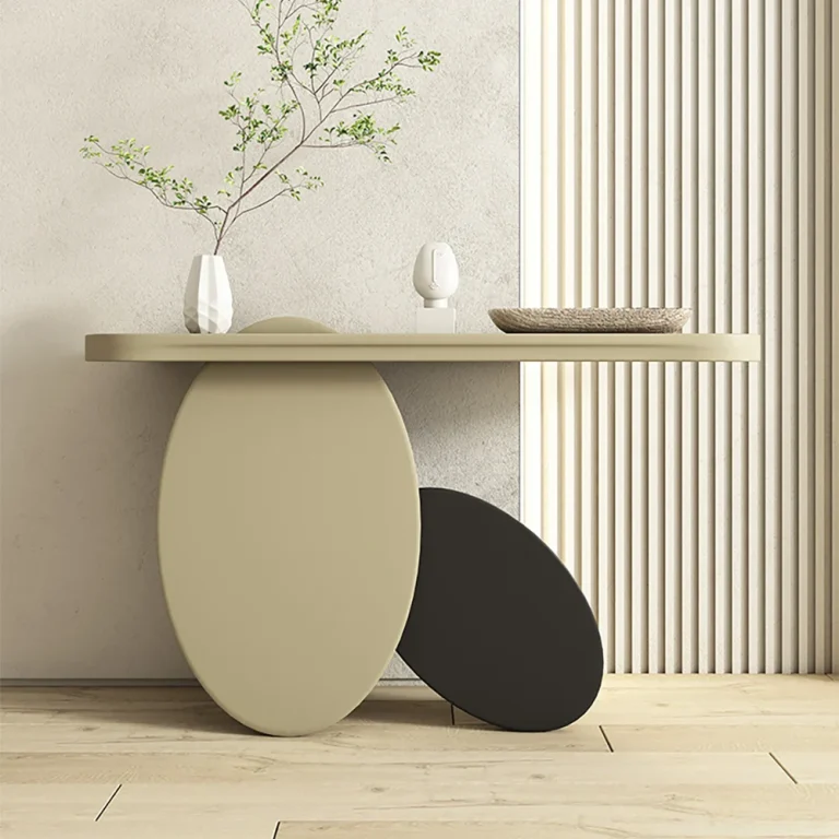 Oval Console Table