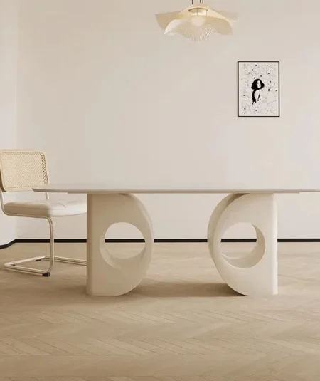 White Marble Dining Table