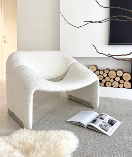 Alice Chase Boucle Armchair