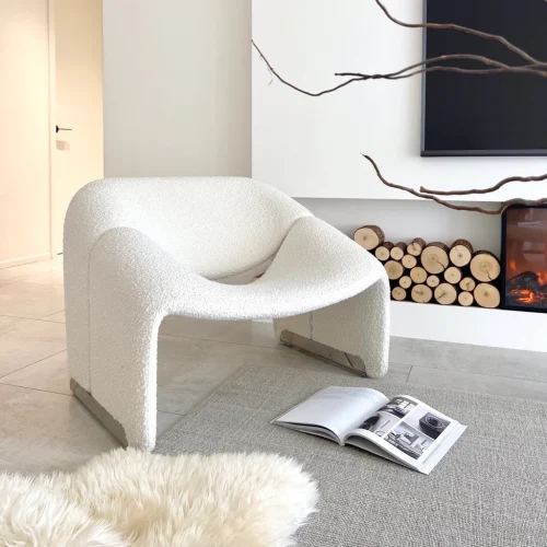 Alice Chase Boucle Armchair