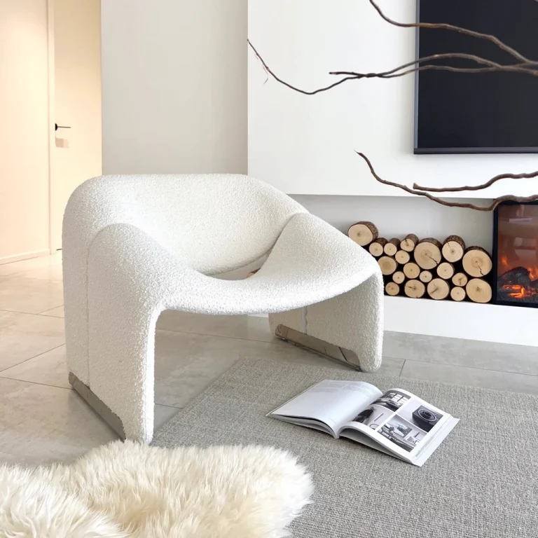 Alice Chase Boucle Armchair