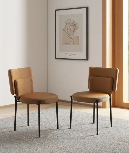 Orange Single Dining Chair