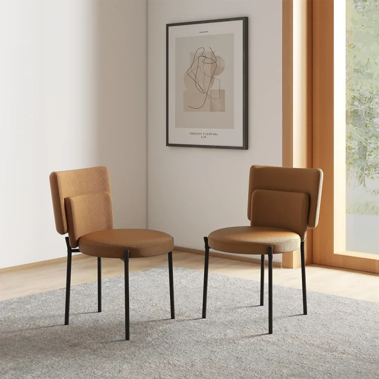 Orange Single Dining Chair