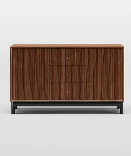 Wave Walnut Sideboard Buffet