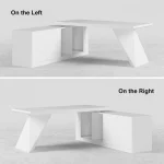 Absolutely Black L-Shape Desk - Image 12