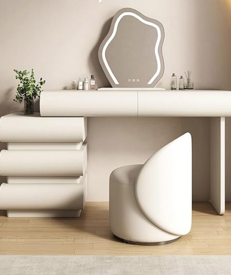 Elijah Luxury Makeup Vanity Table Set