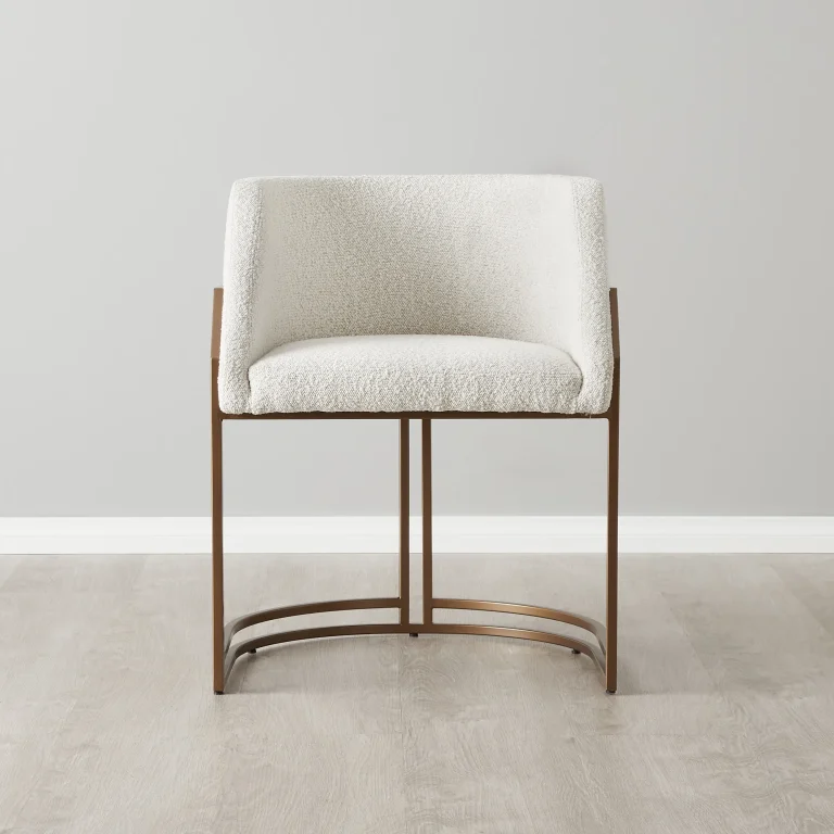 Laura Cream Boucle Dining Chair