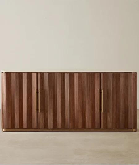 San Walnut Veneer Sideboard