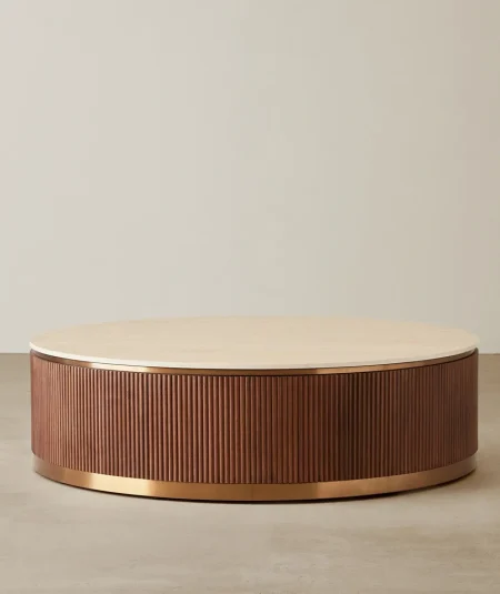 Lux Walnut Veneer Coffee Table