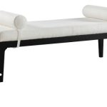Priscilla Linen Upholstered Bench - Image 2