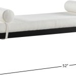 Priscilla Linen Upholstered Bench - Image 7