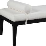 Priscilla Linen Upholstered Bench - Image 4