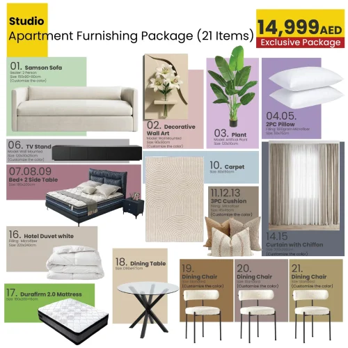 Studio Full Package Furniture