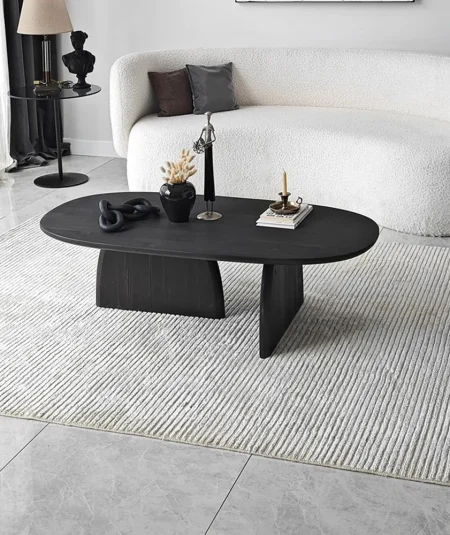 Neostill Miami Black Solid Coffee Table